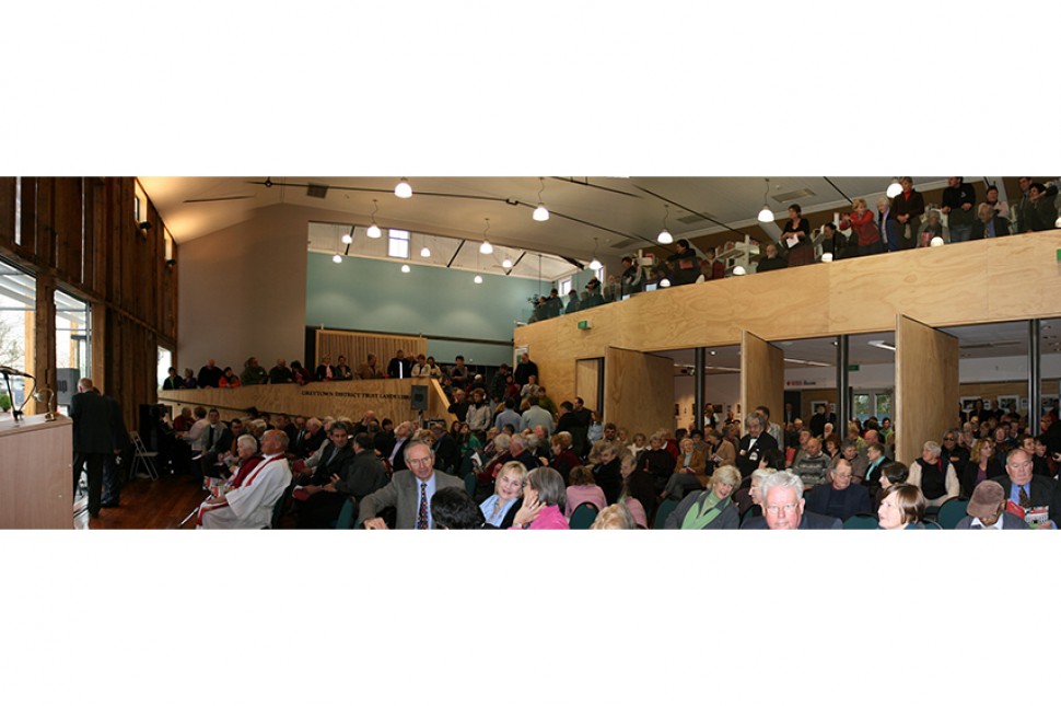 11 community forum civic living room