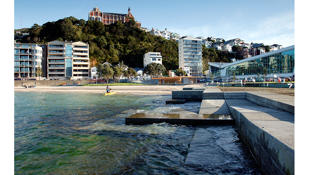 public landscape water design