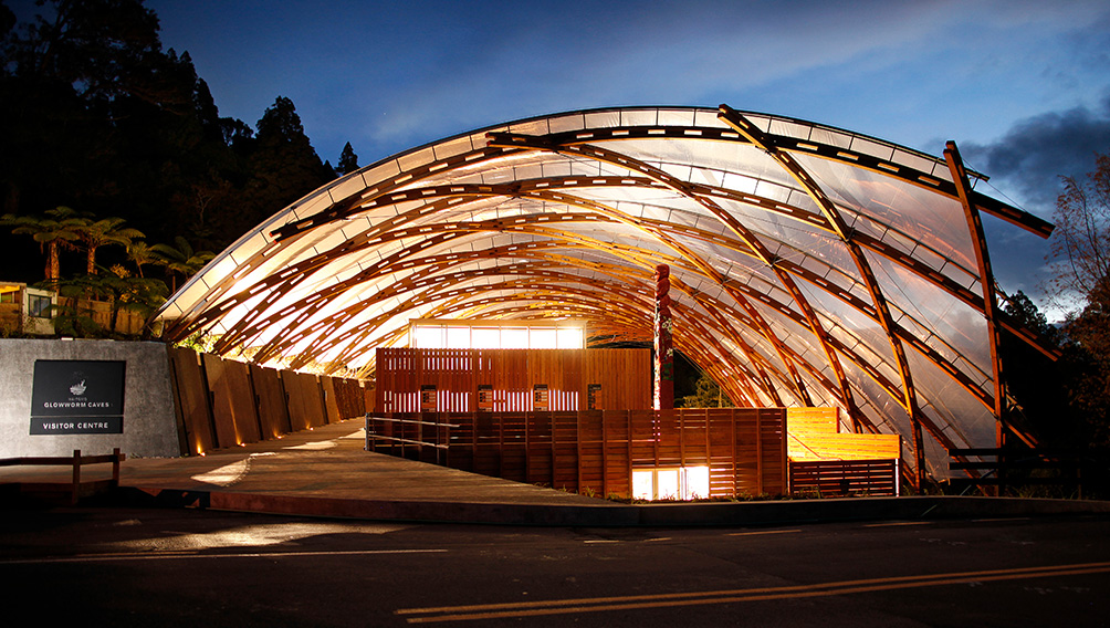 waitomo night road frontage
