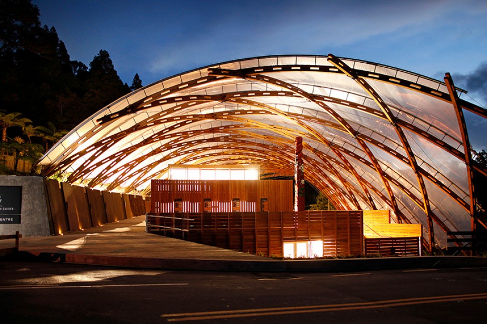 waitomo night road frontage