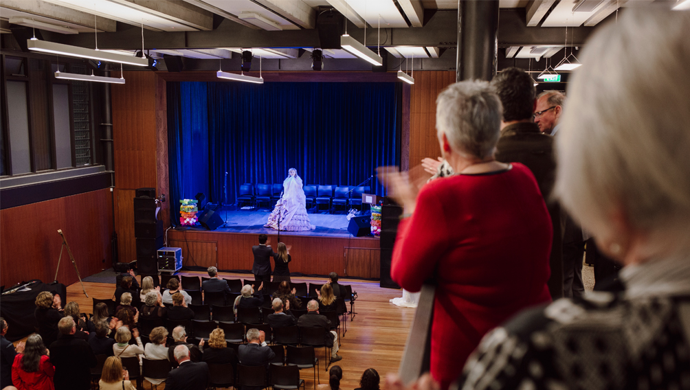 22 stage opera performance spotted gum veneer2