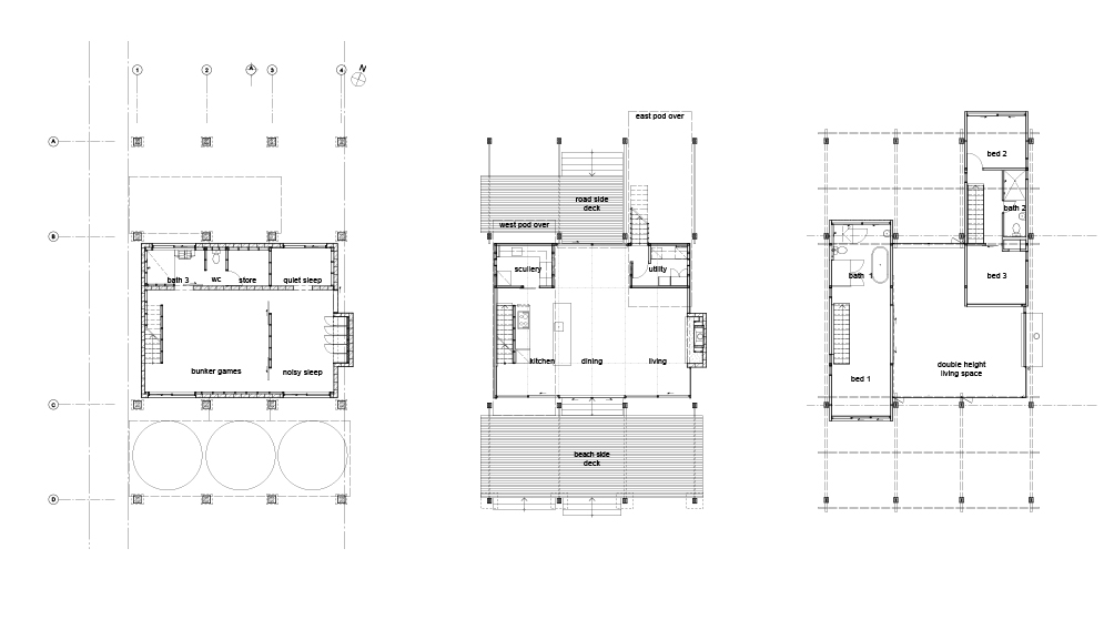 4 floor plan beach house victoria