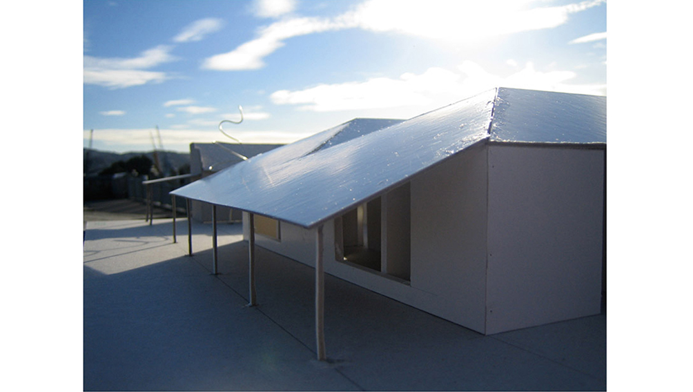 roof shelter card model