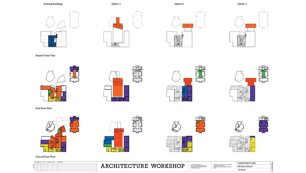 area scheme plans art gallery