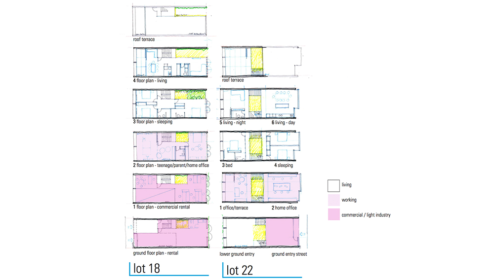 floor plans day night living working aw