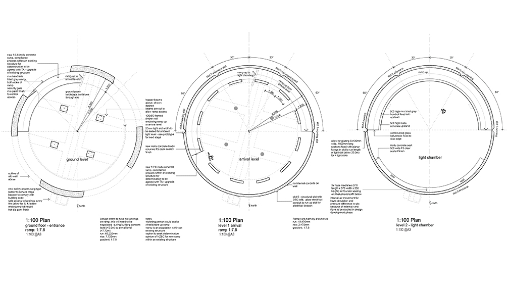 ground arrival light chamber plans