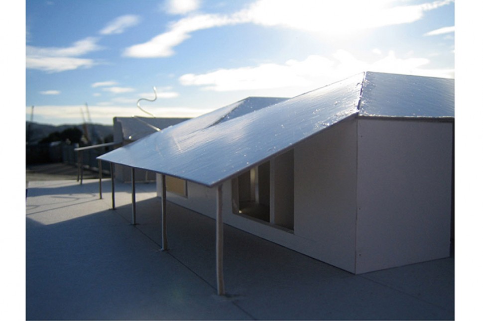 roof shelter card model