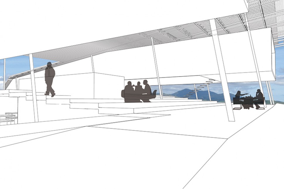 5 bar arrival concept drawing