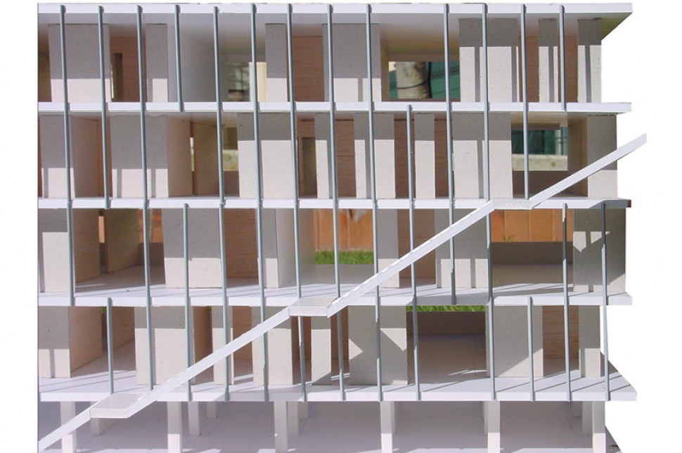 5 stair model circulation exterior