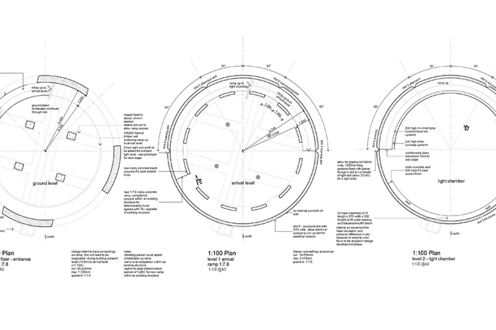 ground arrival light chamber plans