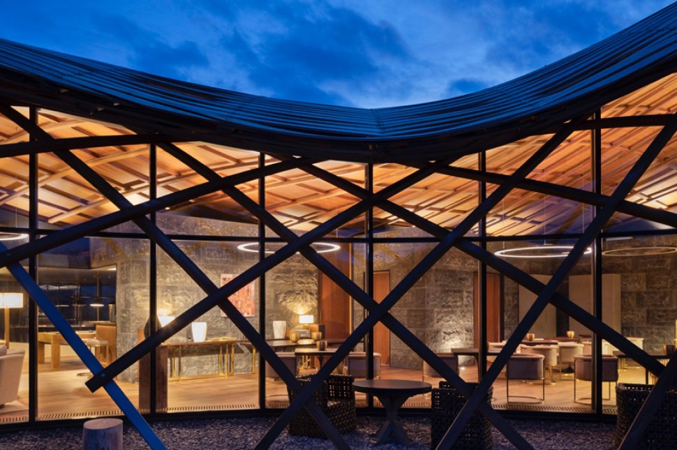architecture workshop lamella timber