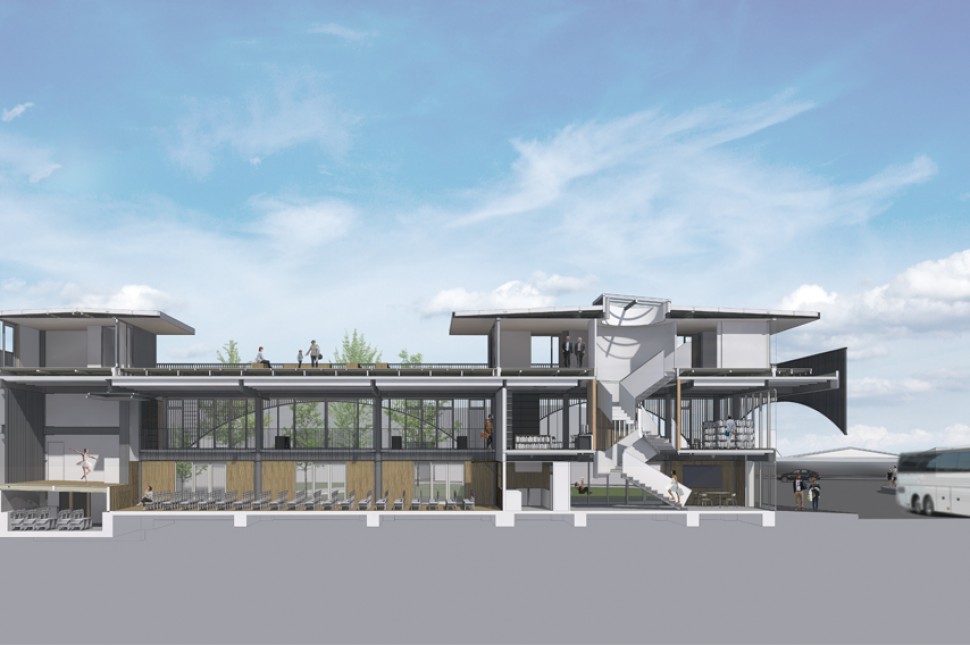 section multi use civic centre