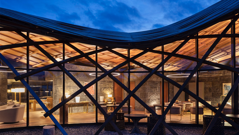architecture workshop lamella timber