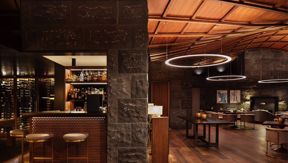 bluestone bar wine interior